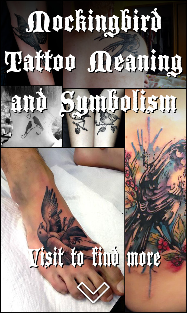 Mockingbird Tattoo Meaning and Symbolism