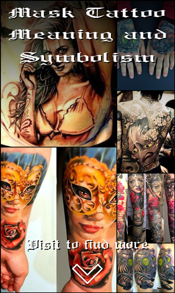 Mask Tattoo Meaning and Symbolism