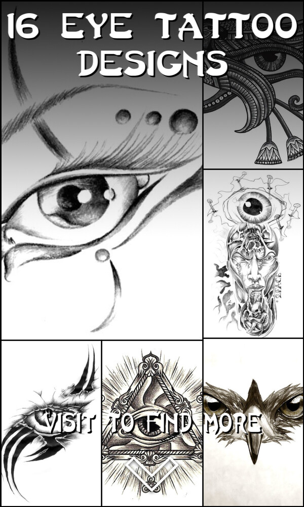 16 Eye Tattoo Designs