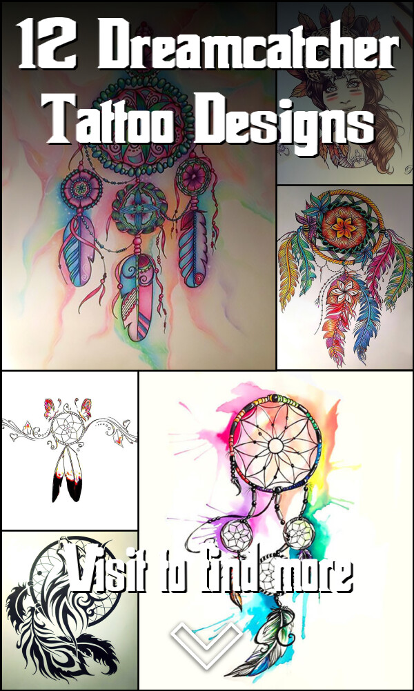 12 Dreamcatcher Tattoo Designs