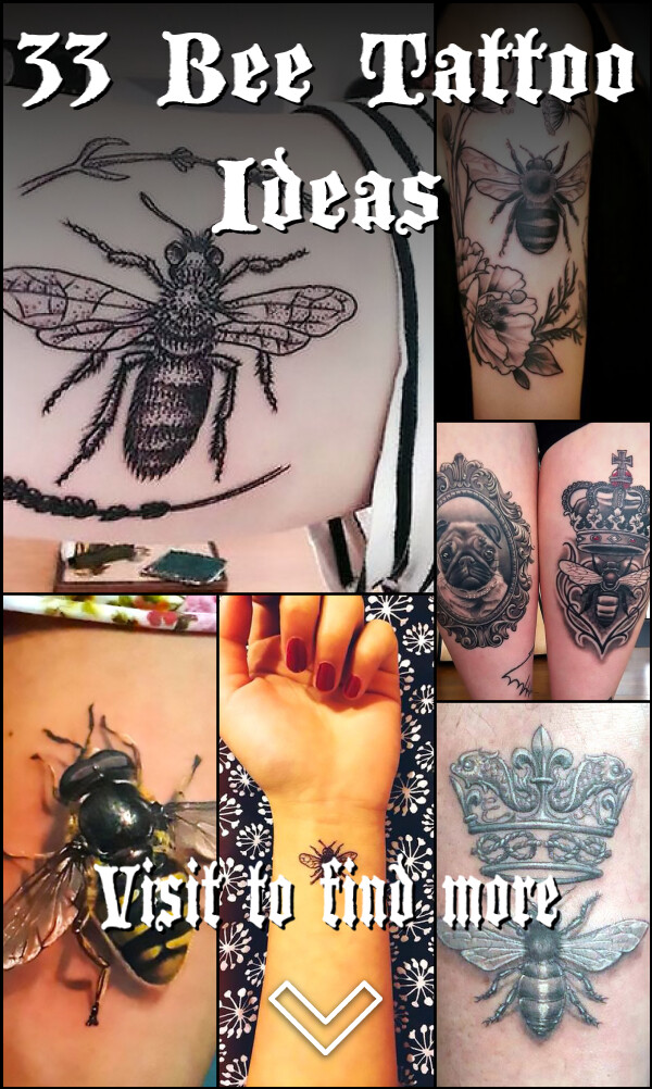 33 Bee Tattoo Ideas