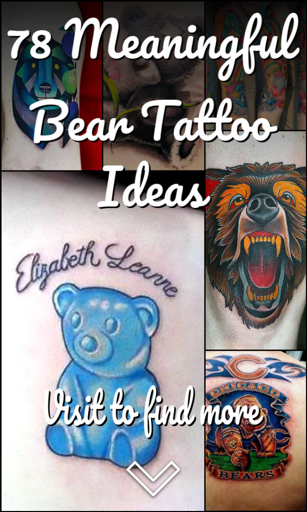 78 Meaningful Bear Tattoo Ideas