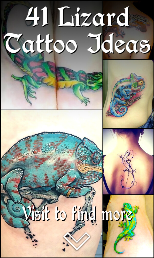 41 Lizard Tattoo Ideas