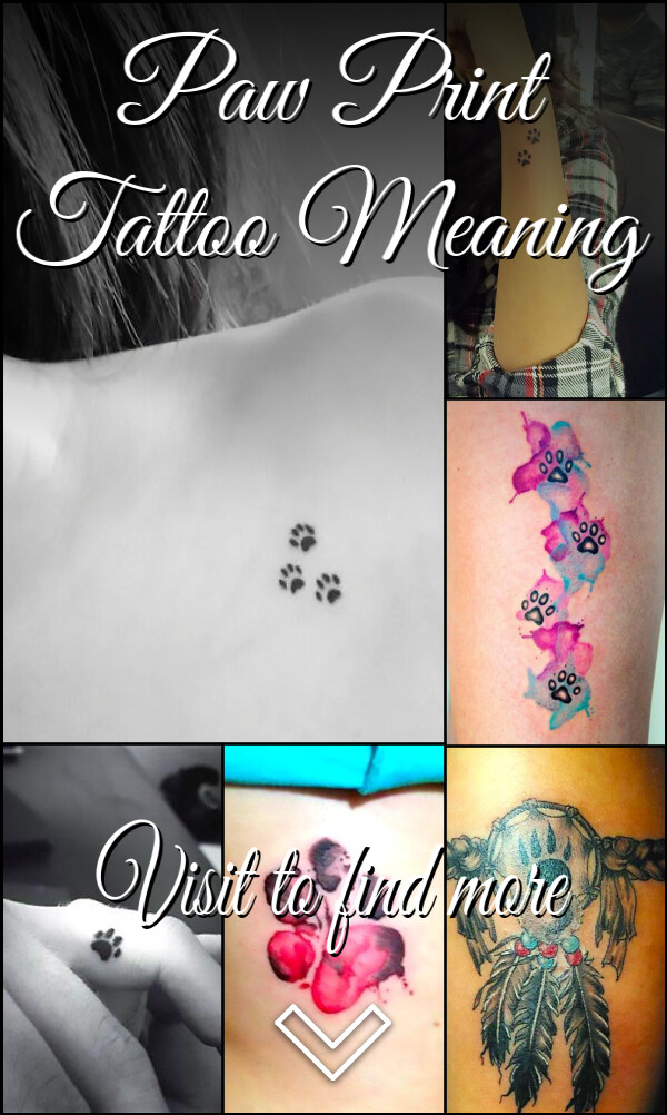 Paw Print Tattoo Meaning