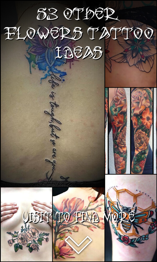 83 Other Flowers Tattoo Ideas