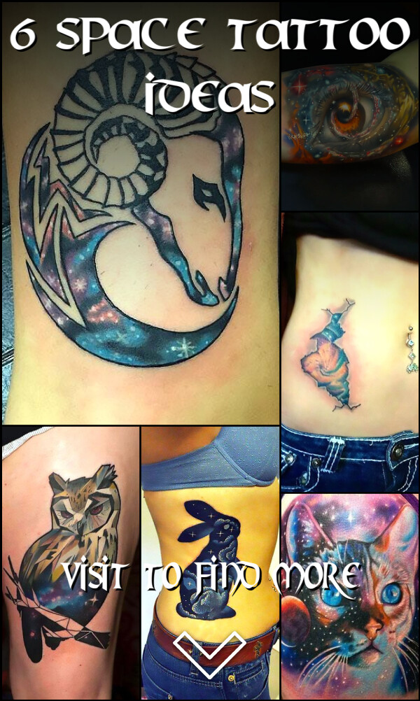 6 Space Tattoo Ideas