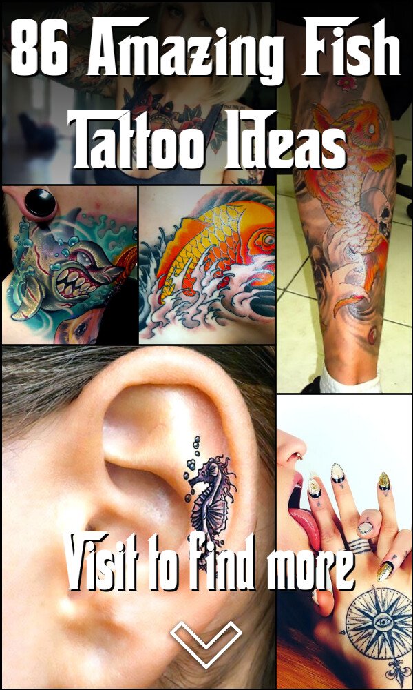 86 Amazing Fish Tattoo Ideas