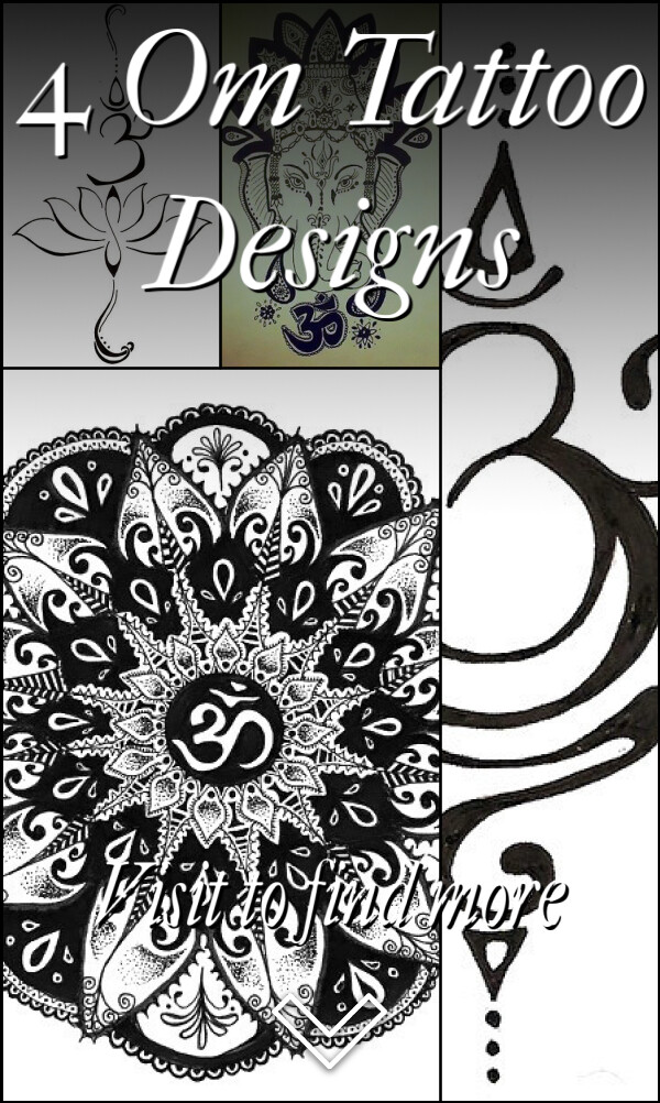4 Om Tattoo Designs