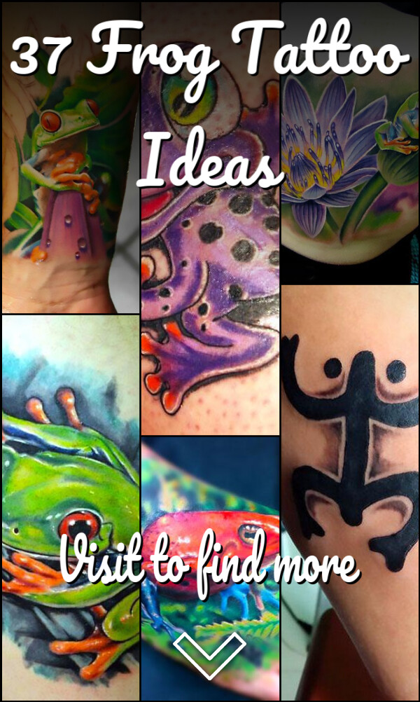 37 Frog Tattoo Ideas