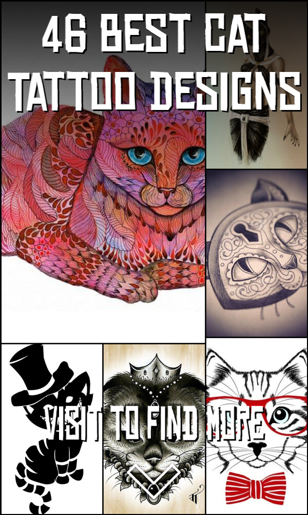 46 Best Cat Tattoo Designs
