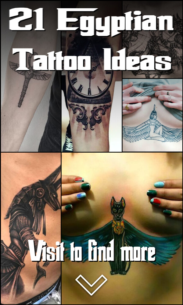 21 Egyptian Tattoo Ideas