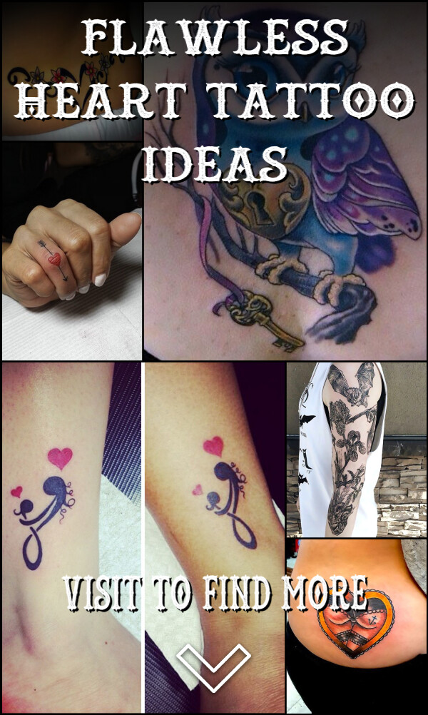 121 Flawless Heart Tattoo Ideas 
