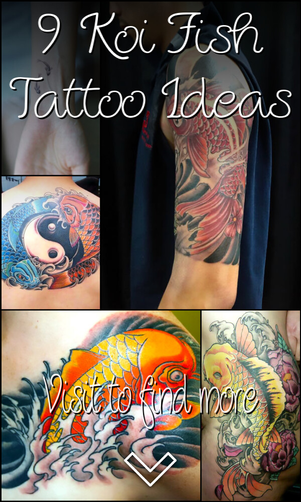 9 Koi Fish Tattoo Ideas