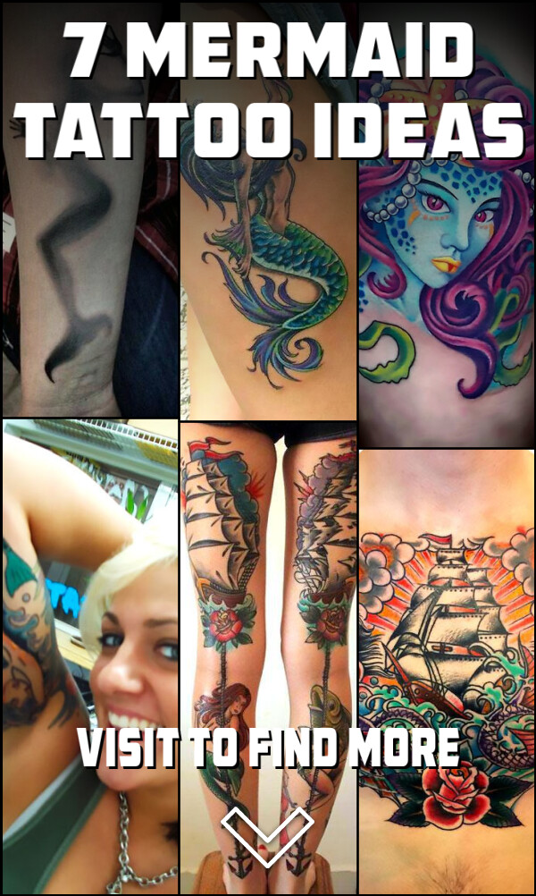7 Mermaid Tattoo Ideas