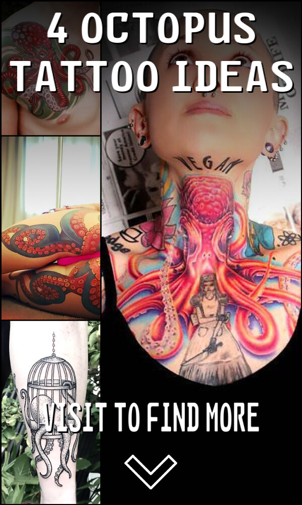 4 Octopus Tattoo Ideas