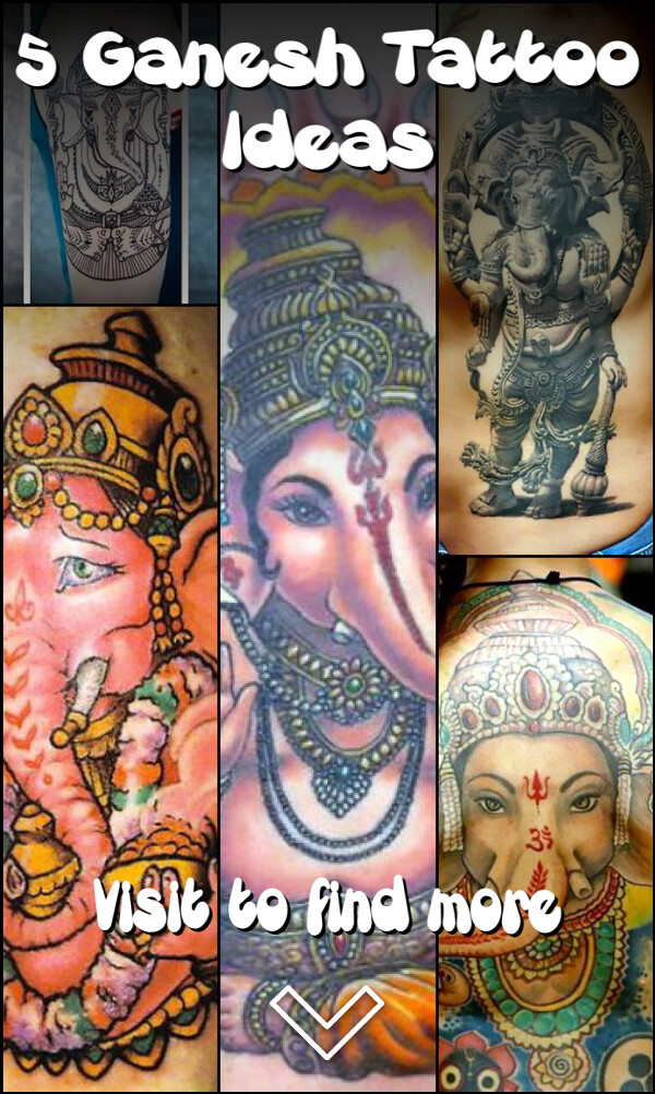 5 Ganesh Tattoo Ideas
