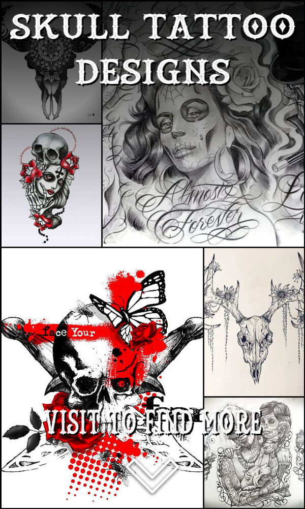 97 Skull Tattoo Designs