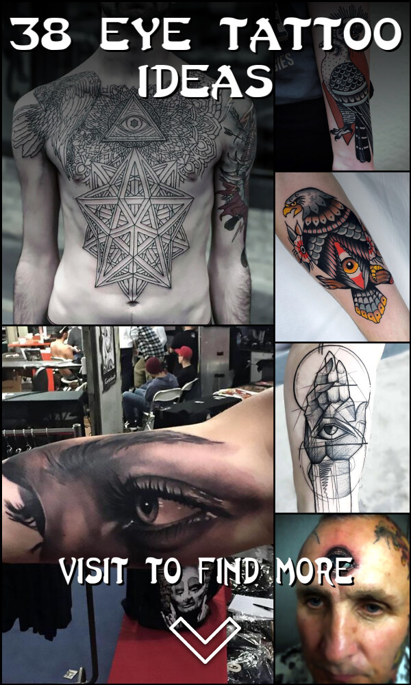 38 Eye Tattoo Ideas