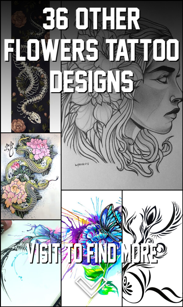 36 Other Flowers Tattoo Designs