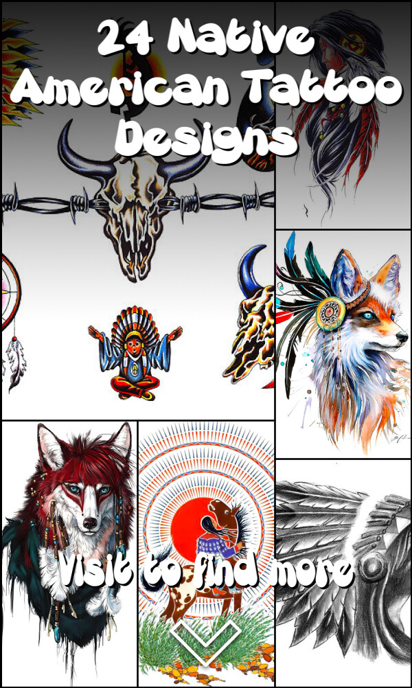 24 Native American Tattoo Designs