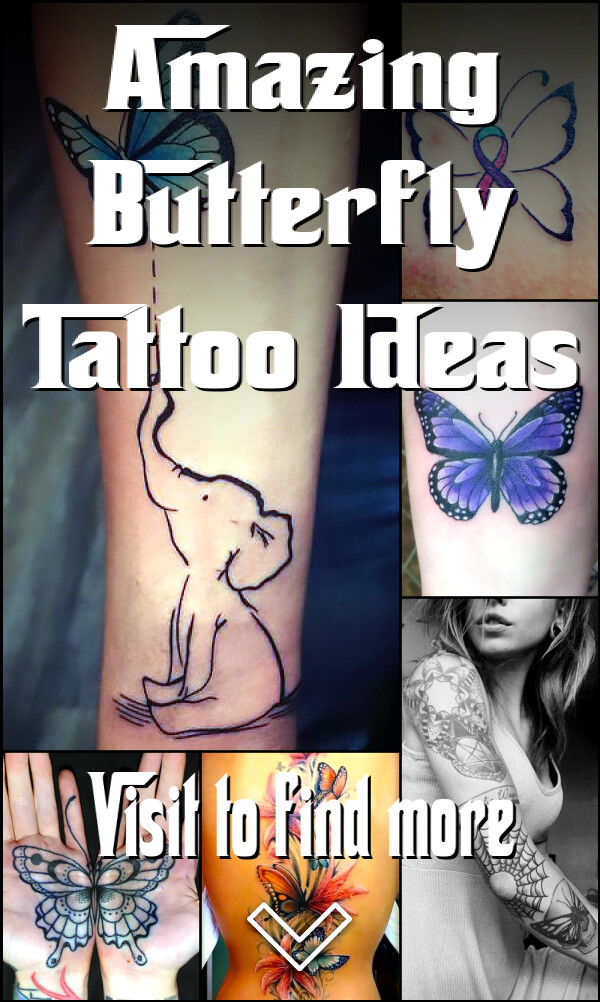Amazing Butterfly Tattoo Ideas