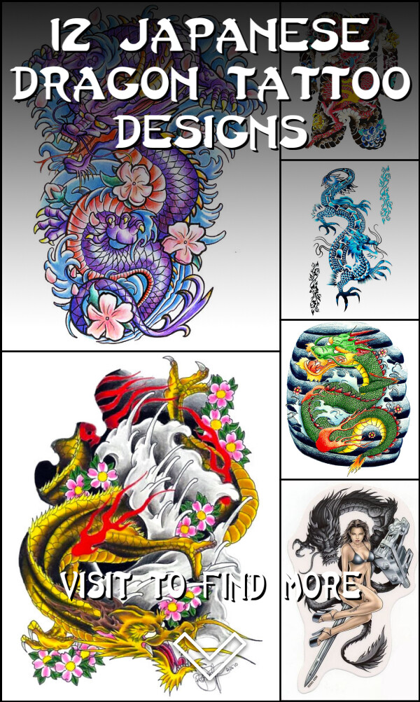 12 Japanese Dragon Tattoo Designs