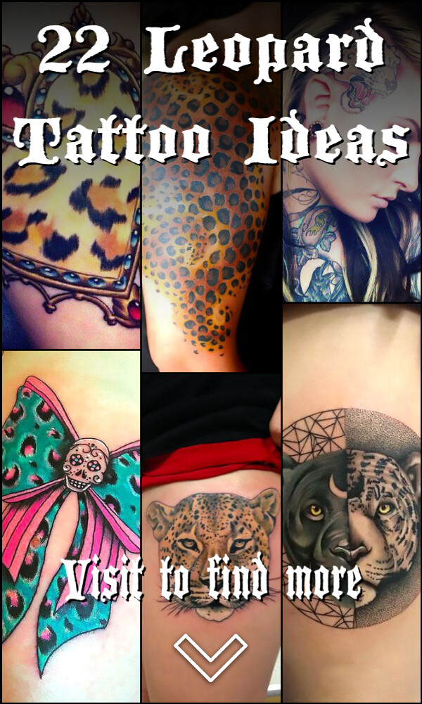 22 Leopard Tattoo Ideas