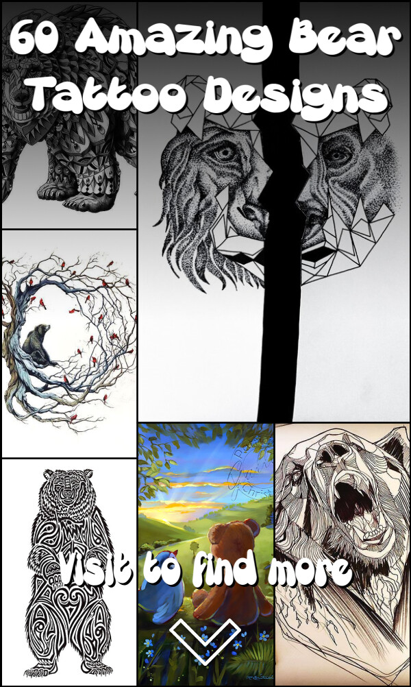 60 Amazing Bear Tattoo Designs
