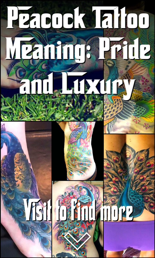 Peacock Tattoo Meaning: Pride and Luxury