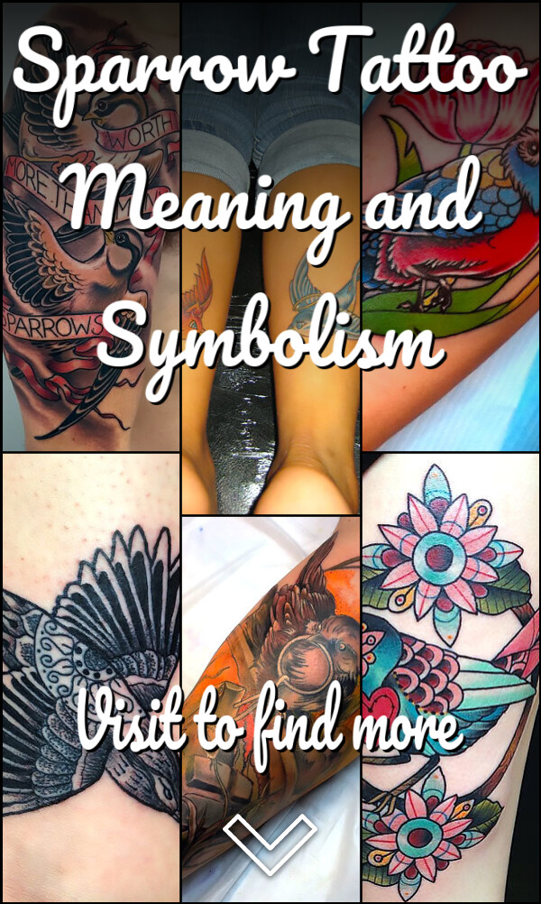 Sparrow Tattoo Meaning and Symbolism