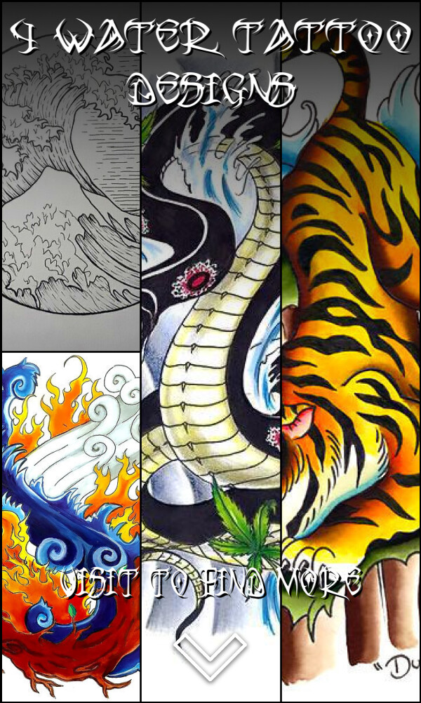 4 Water Tattoo Designs