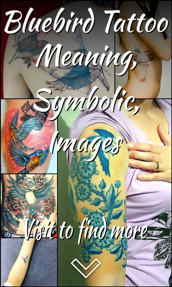Bluebird Tattoo Meaning, Symbolic, Images