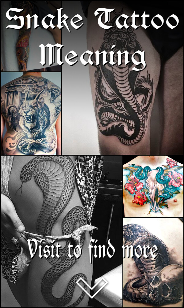 Snake Tattoo Meaning