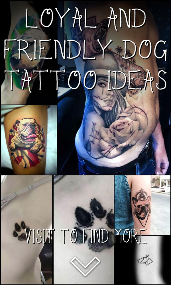 71 Loyal and Friendly Dog Tattoo Ideas