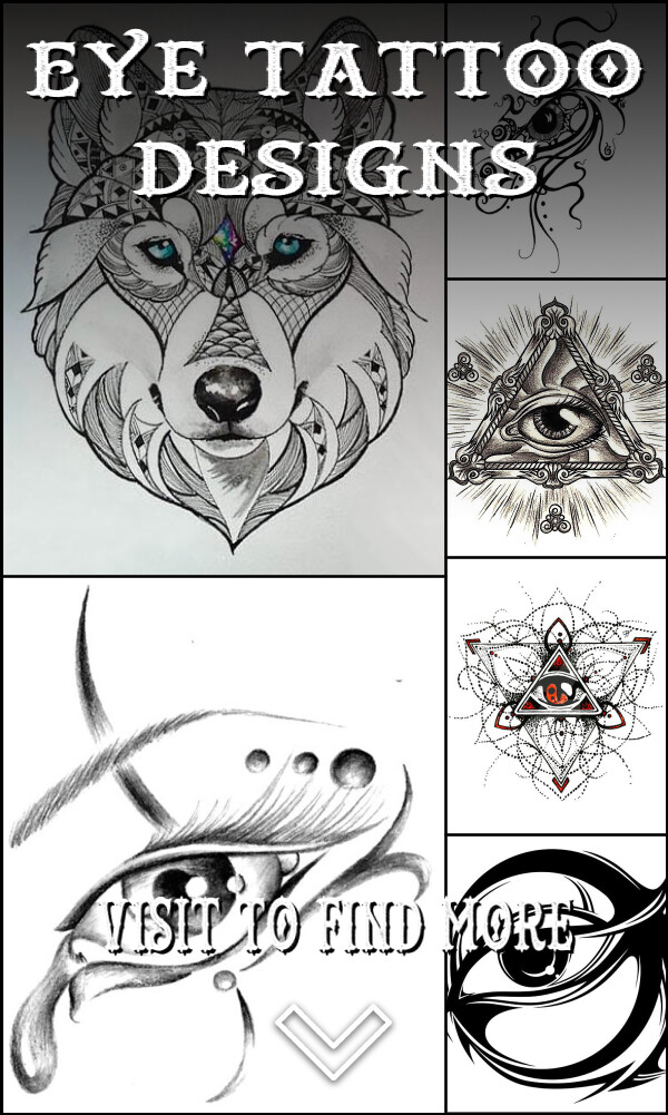 16 Eye Tattoo Designs