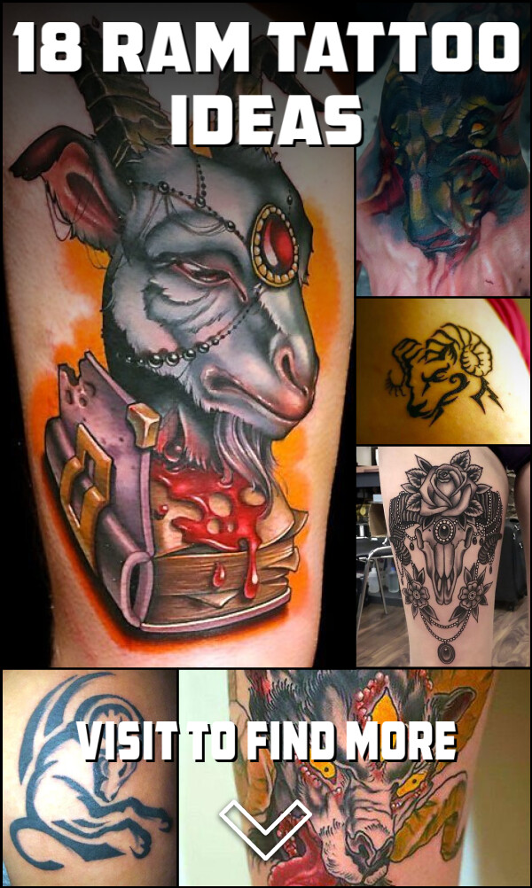 18 Ram Tattoo Ideas