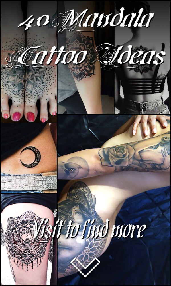 40 Mandala Tattoo Ideas