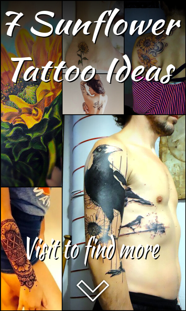 7 Sunflower Tattoo Ideas