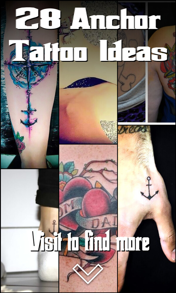 28 Anchor Tattoo Ideas