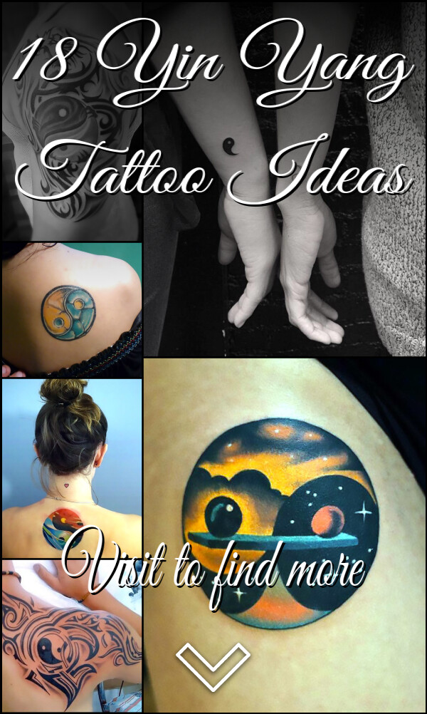 18 Yin Yang Tattoo Ideas