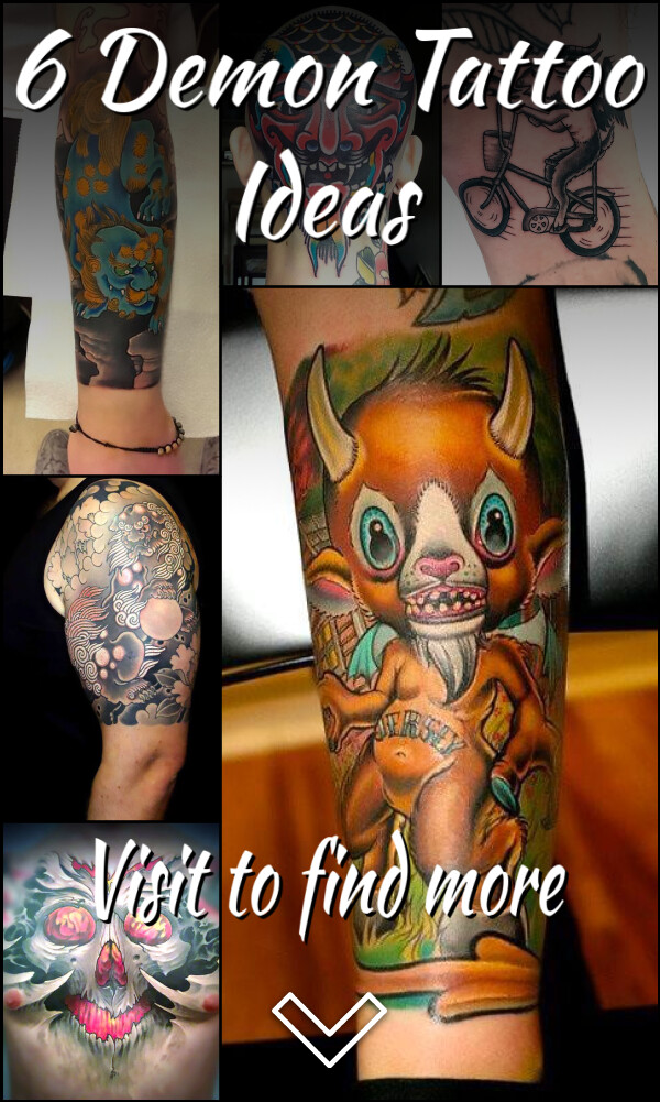 6 Demon Tattoo Ideas