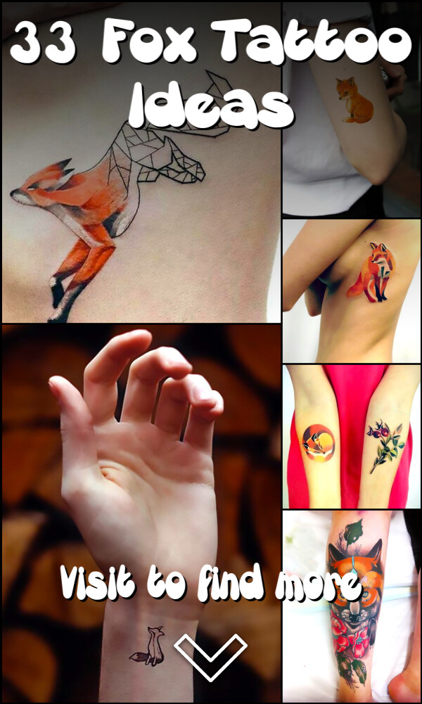 33 Fox Tattoo Ideas