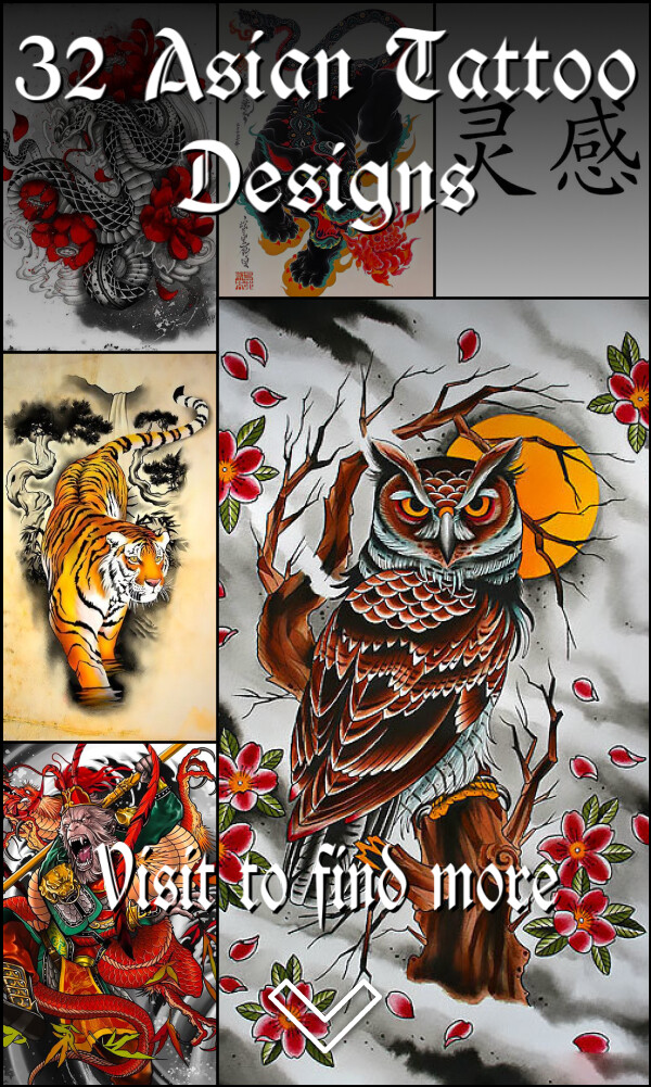 32 Asian Tattoo Designs