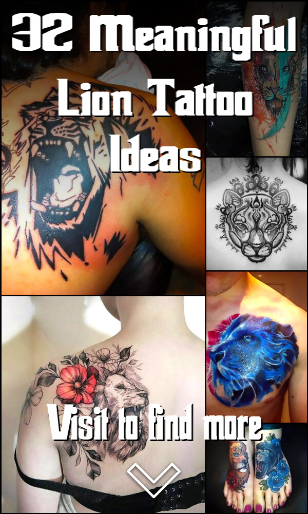 32 Meaningful Lion Tattoo Ideas