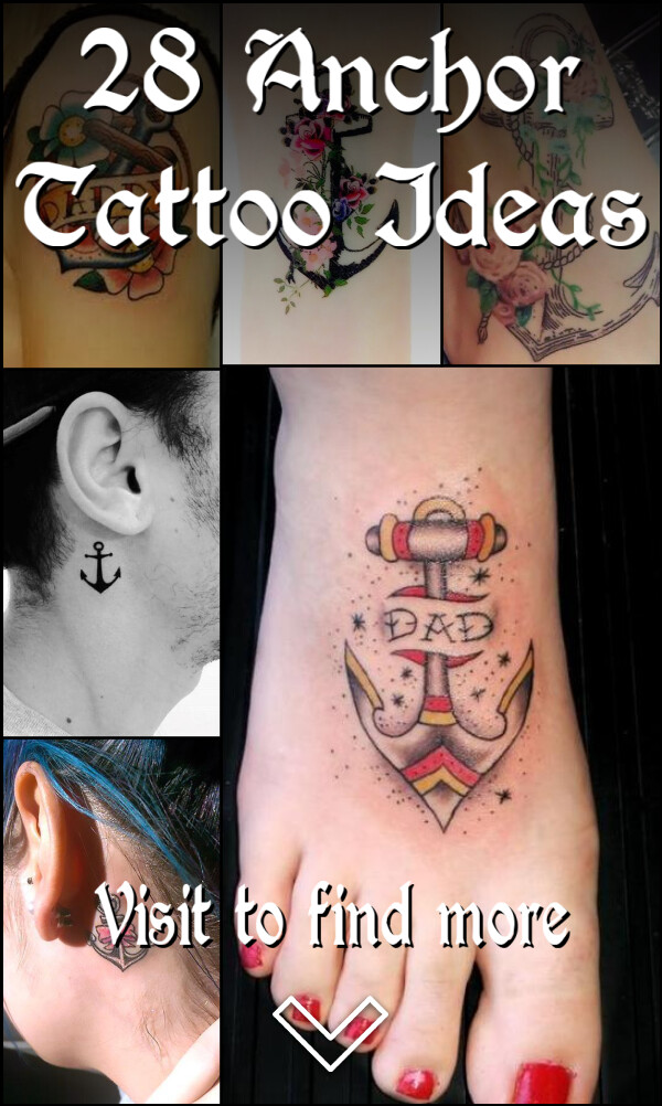 28 Anchor Tattoo Ideas