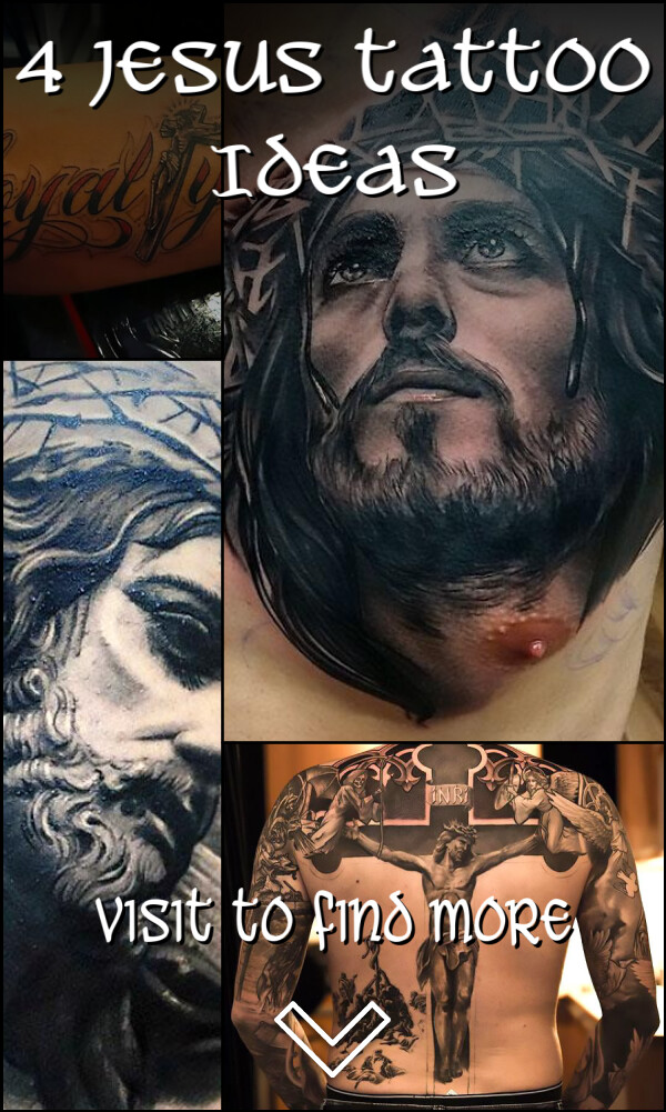 4 Jesus Tattoo Ideas