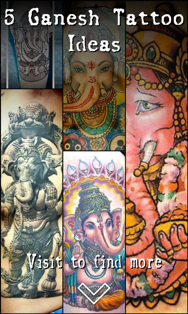5 Ganesh Tattoo Ideas