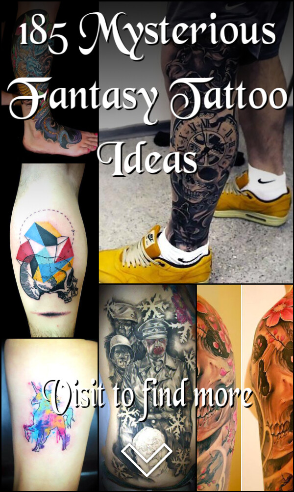 185 Mysterious Fantasy Tattoo Ideas