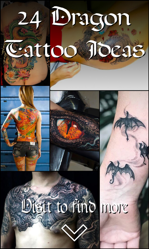 24 Dragon Tattoo Ideas