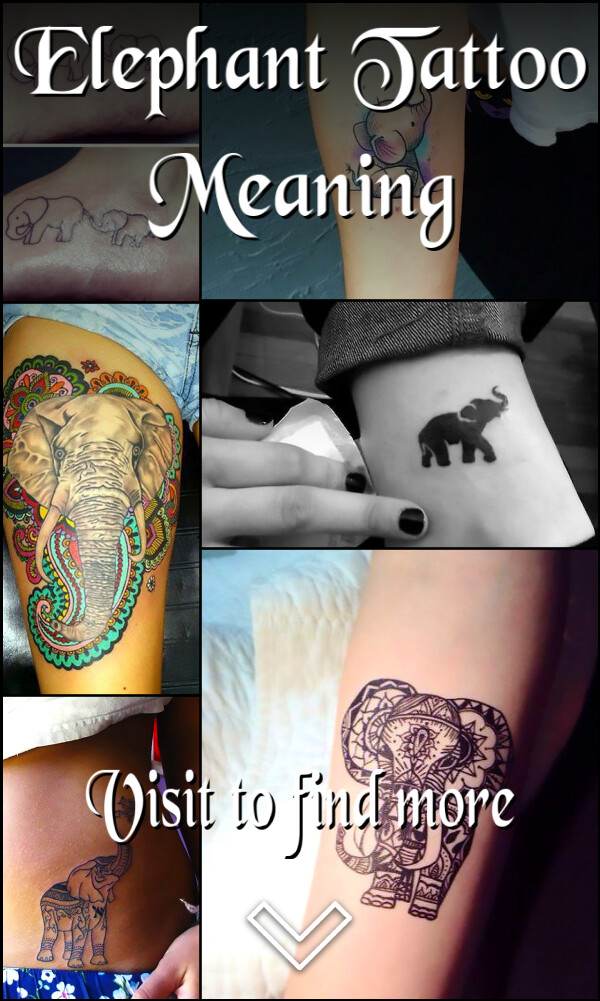 Elephant Tattoo Meaning